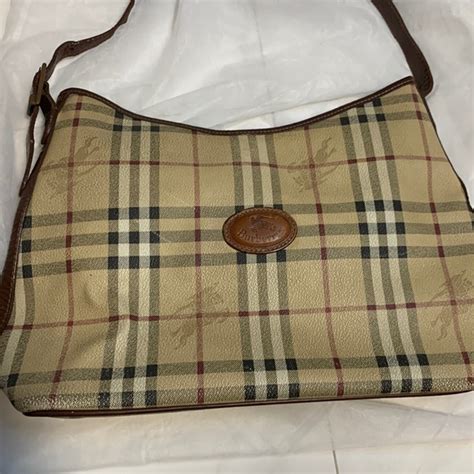 borsa burberry vintage|vintage burberry shoulder bags.